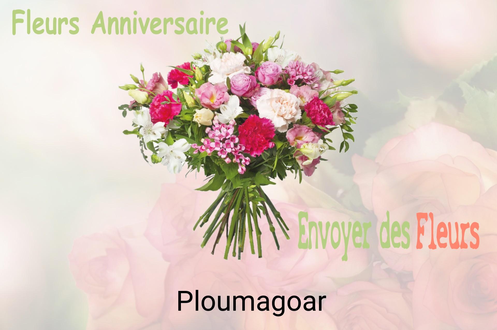 Bouquet de fleurs d’anniversaire livré à Ploumagoar